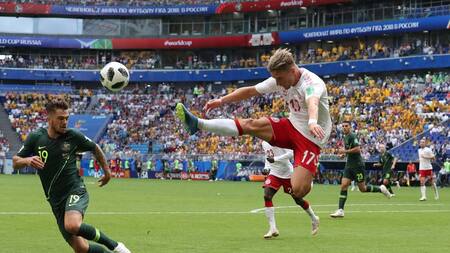 Dinamarca vs. Australia - Mundial Rusia 2018 (Reuters)