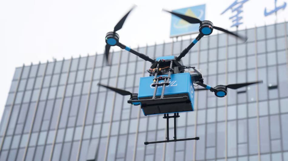 Drones de Hong Kong. Foto: Reuters.