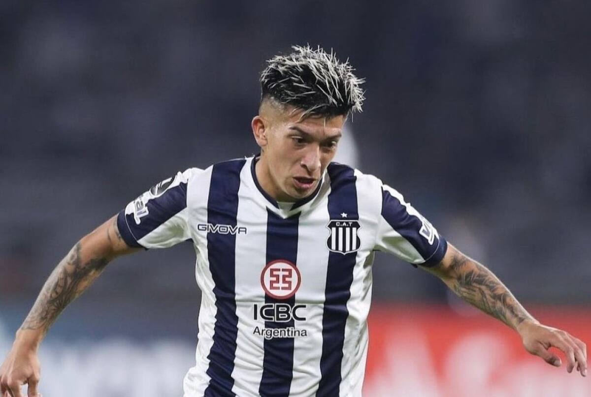 Matías Esquivel; Talleres de Córdoba. Foto: X @CATalleresdecba.