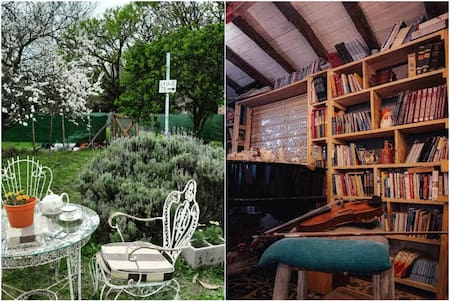 El exterior e interior de "Dennehy Casa de Té". Foto: Instagram @dennehy_casa_de_te