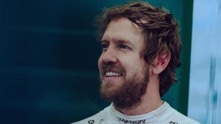 Sebastian Vettel, Foto Twitter Aston Martin F1