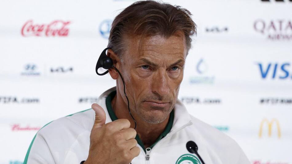 Hervé Renard, técnico de Arabia Saudita. Foto: REUTERS