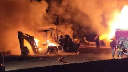 Nuevo ataque mapuche en Villa La Angostura. Foto: NA.