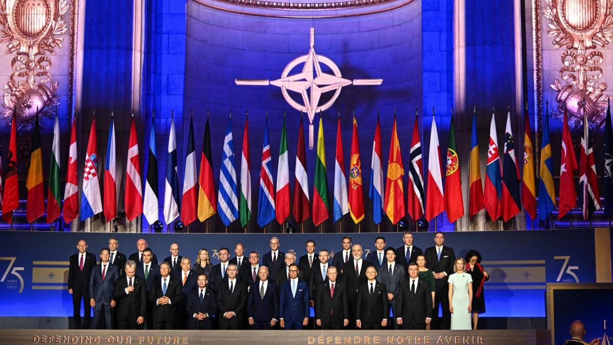 Cumbre OTAN. Foto: EFE