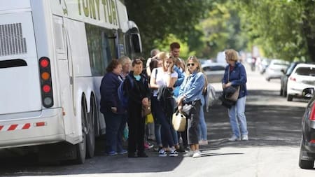 Paro de maleteros en Mar del Plata