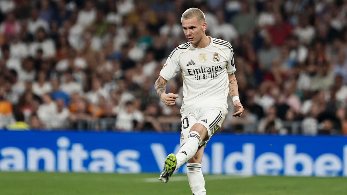 Debut de Franco Mastantuono en el Real Madrid.