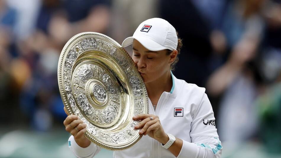 Ashleigh Barty campeona de Wimbledon, REUTERS
