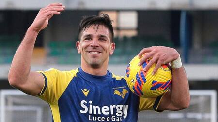 Giovanni Simeone, Hellas Verona, Serie A, Fútbol, NA