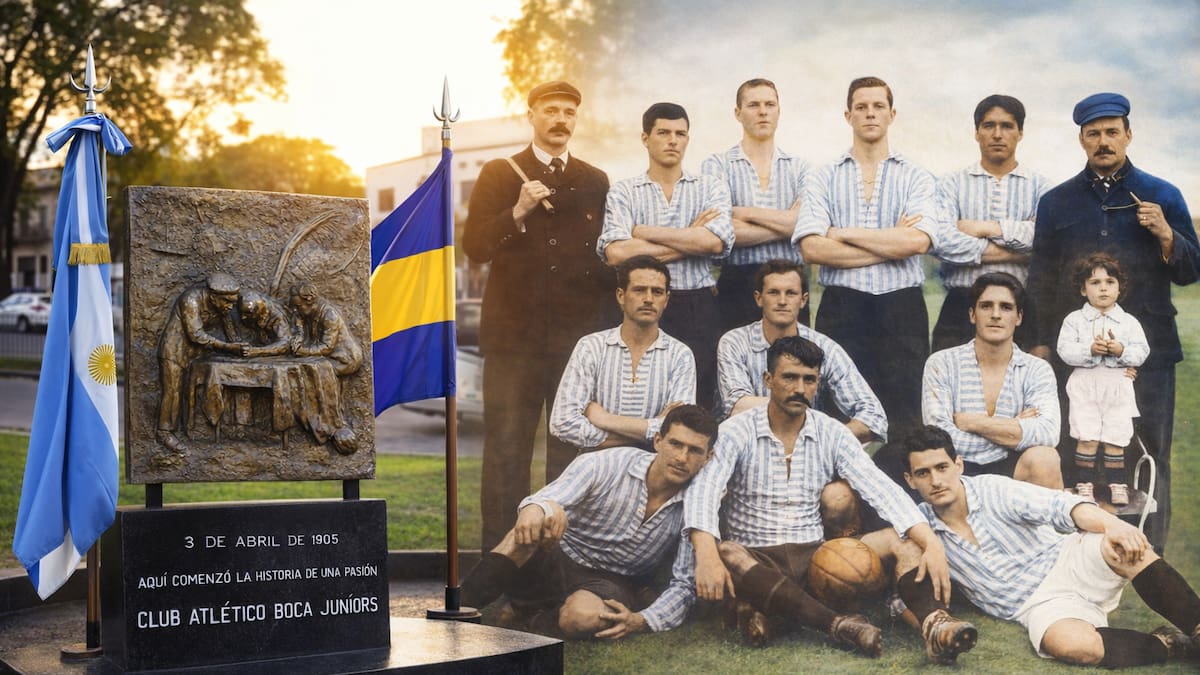 El nacimiento de Boca Juniors