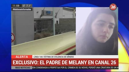 Apareció Melany - Habla el padre de la joven (Canal 26)