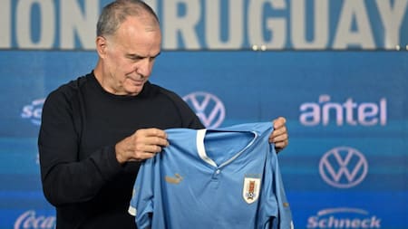 Marcelo Bielsa, director técnico. Foto: NA