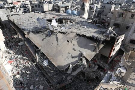 Ataques israelíes en Rafah. Foto: Reuters.