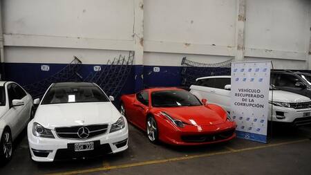 Bienes incautados - corrupción