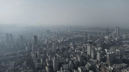 Humo en Buenos Aires. Foto: Twitter @zonanortehoy.