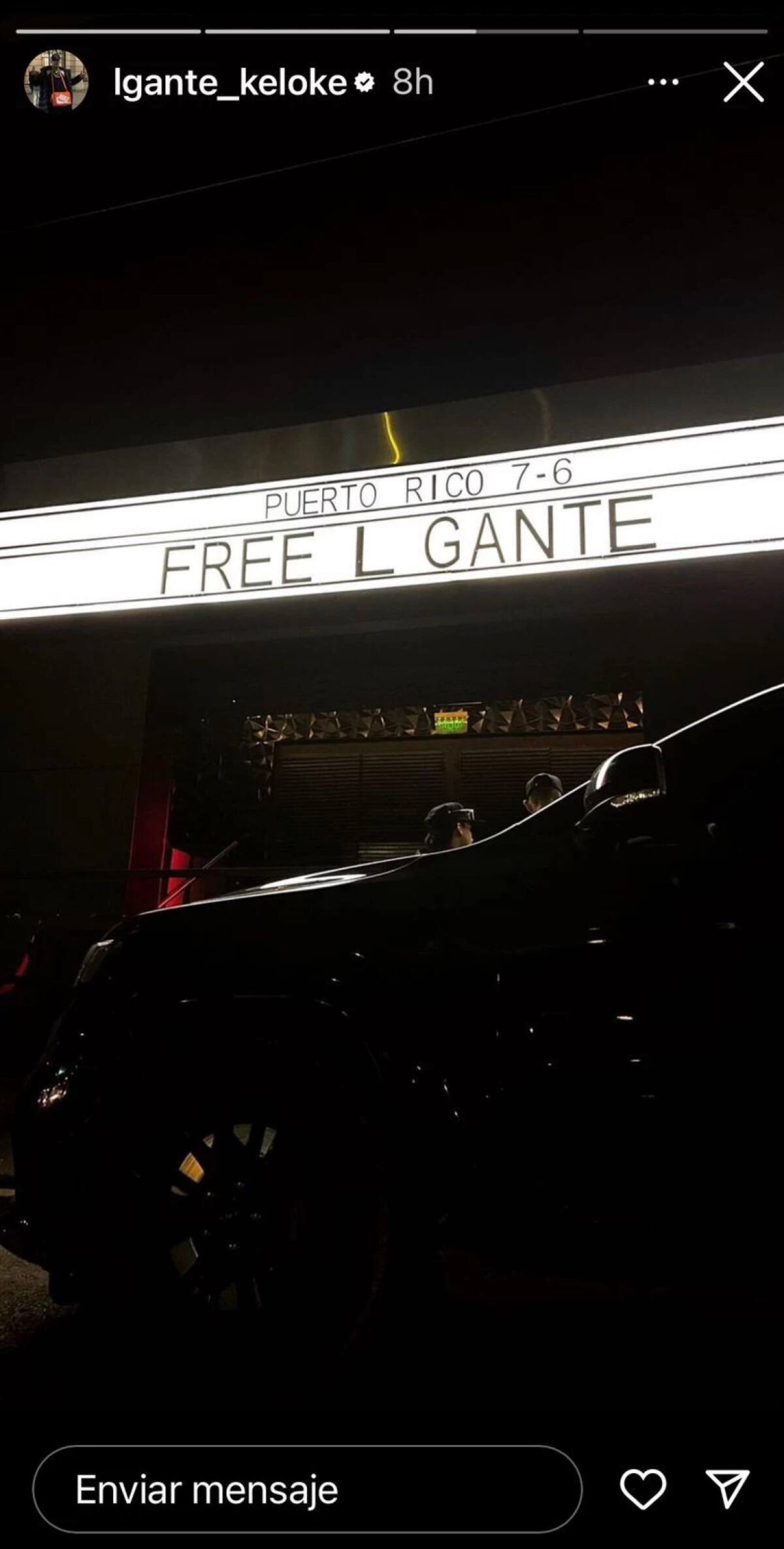 La historia de L-Gante desde la cárcel. Foto: NA.