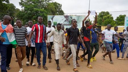 Golpe de Estado en Níger. Foto: EFE