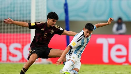 Argentina Sub 17 cayó ante Alemania en el Mundial de Indonesia 2023. Foto: Twitter.