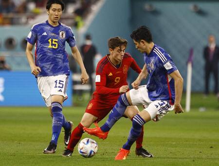 Mundial Qatar 2022, España vs. Japón. Foto: REUTERS.
