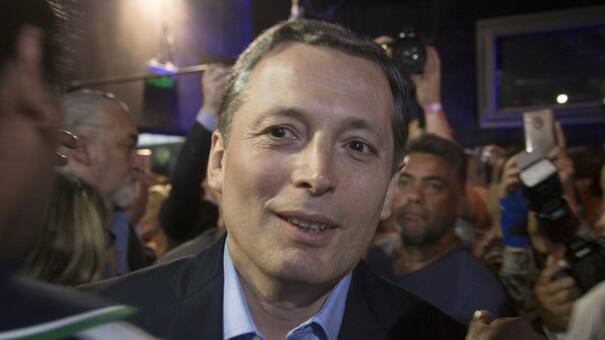 Fernando Gray en Luján: pidió al Gobierno nacional que haya más obras en la cuenca del Río Salado