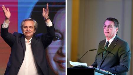 Alberto Fernández y Jair Bolsonaro, elecciones 2019