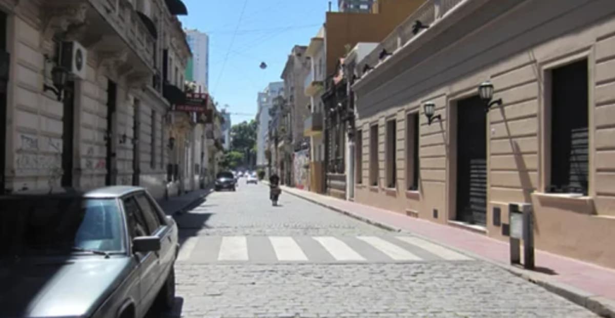 Pasaje San Lorenzo, San Telmo, Ciudad de Buenos Aires. Foto: NA