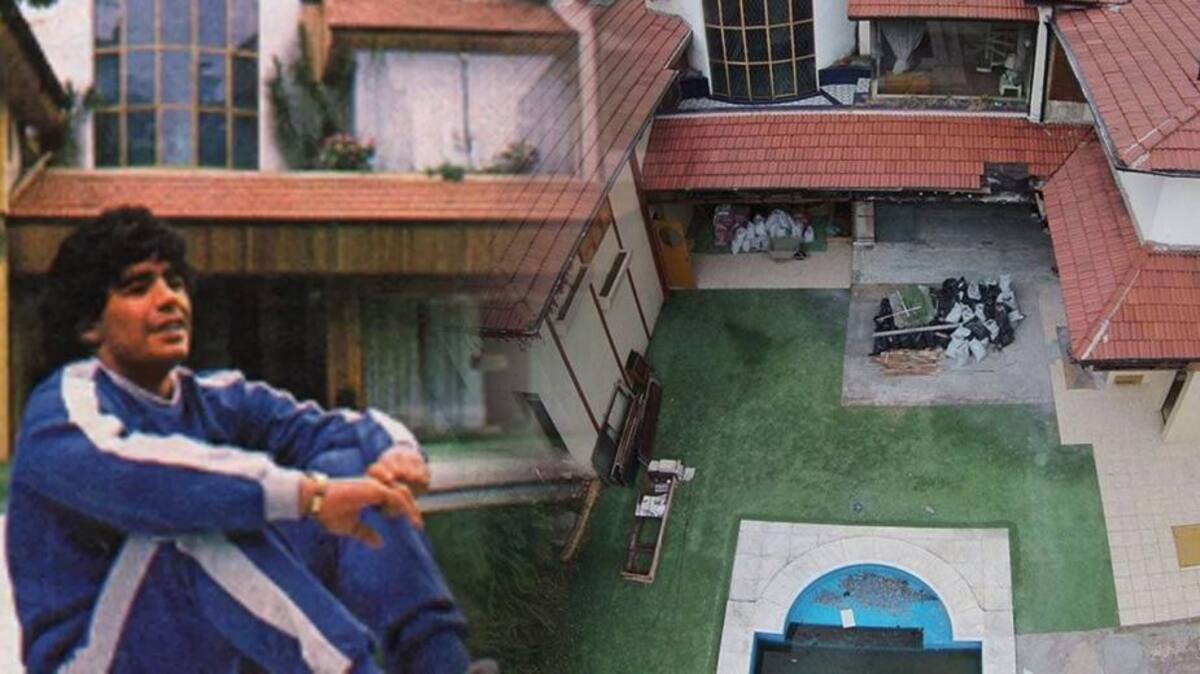 Casa de Maradona en Villa Devoto