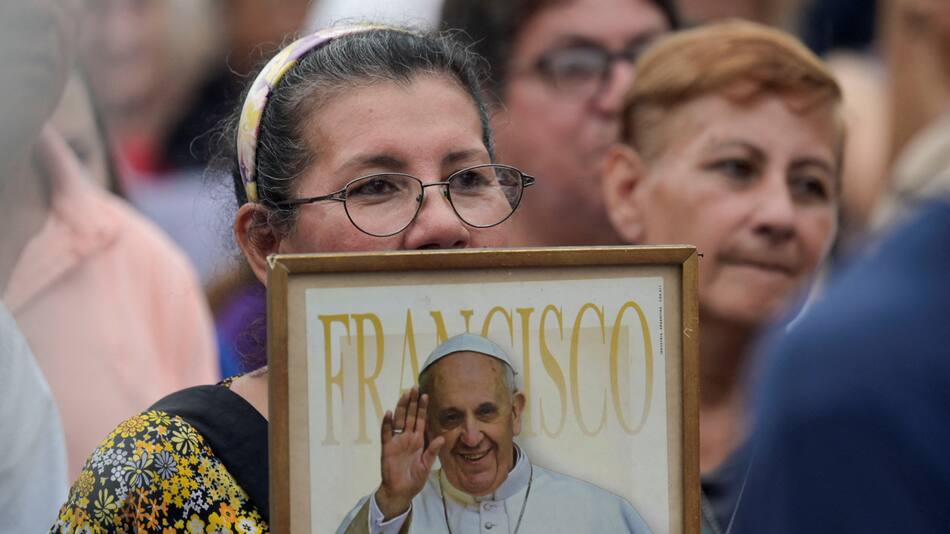 Salud del Papa Francisco. Foto: Reuters/Martin Cossarini.