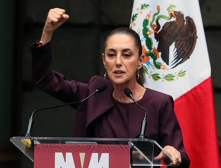 Claudia Sheinbaum, presidenta electa de México. Foto: Reuters.