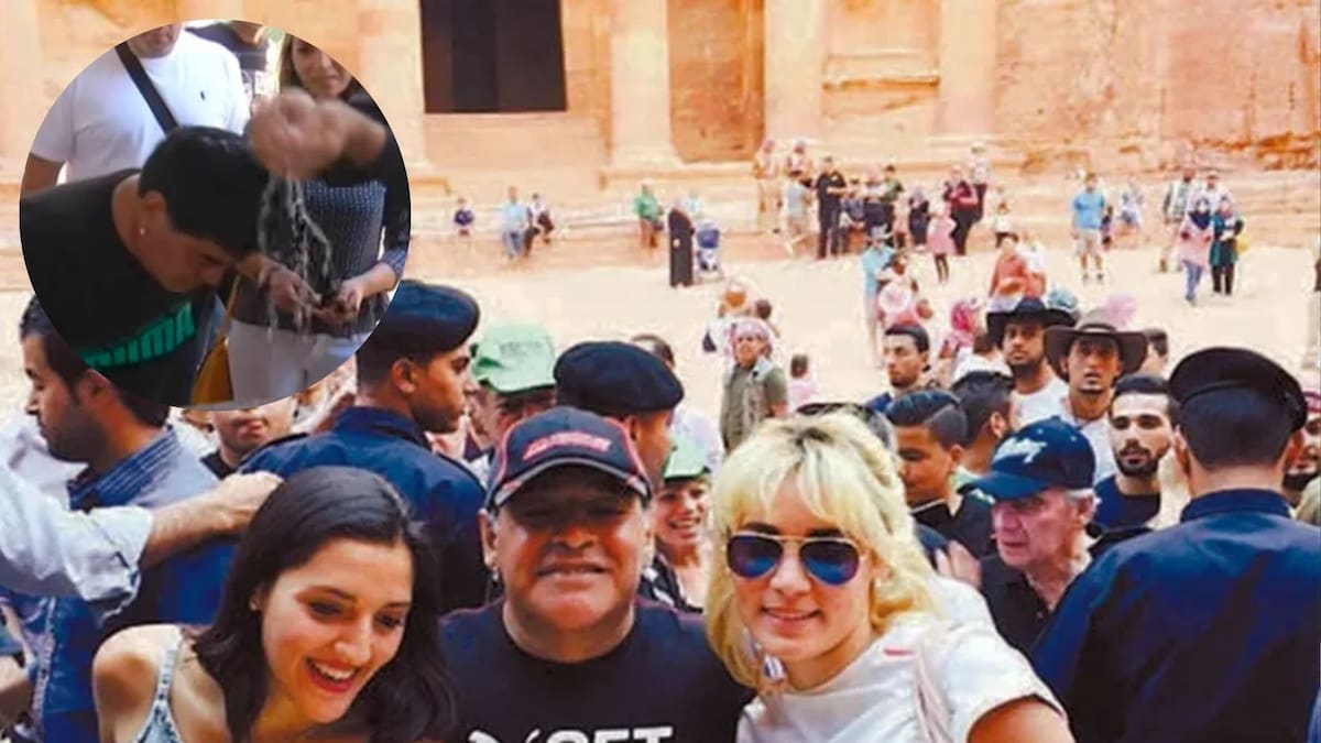El día que Maradona se bautizó en el río Jordán: la historia secreta que hoy vuelve a unir a Diego, Jordania y el Mundial