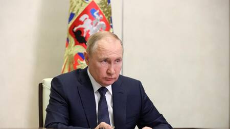 Vladimir Putin, presidente de Rusia, flota rusa, foto EFE