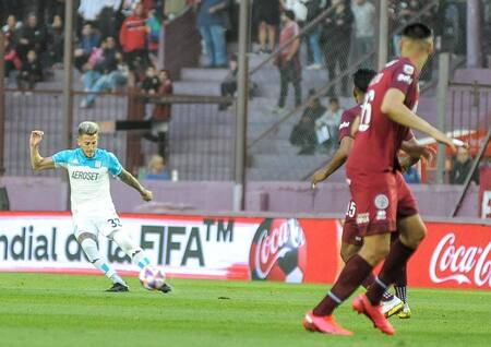 Liga Profesional de Fútbol, Lanús vs. Racing. Foto: @RacingClub.