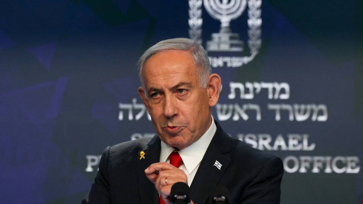Benjamín Netanyahu, primer ministro de Israel. Foto: Reuters (Ronen Zvulun)