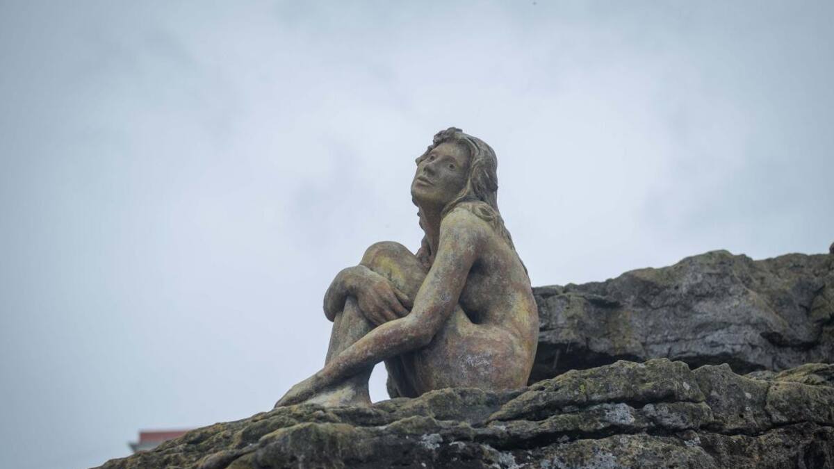 Estatua en Mar del Plata, misterio por aparición