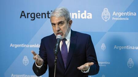 Anibal Fernandez, ministro de Seguridad. Agencia NA.