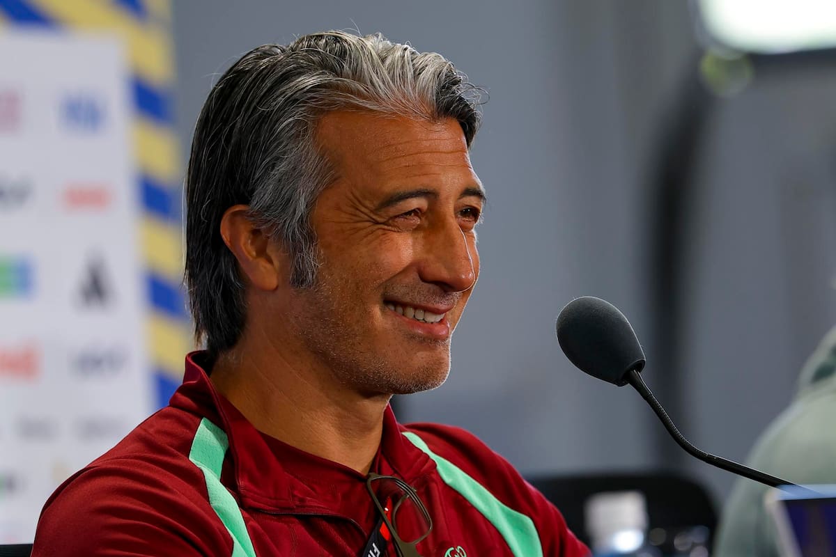 Conferencia de prensa de Murat Yakin, técnico de Suiza.