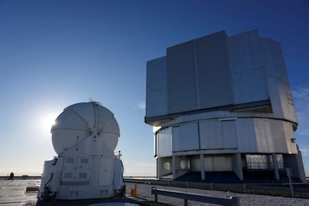 Observatorio Very Large Telescope, ubicado en el Cerro Paranal, en el desierto de Atacama , Chile. Foto: Reuters.
