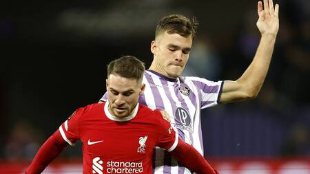 Europa League, Toulouse vs. Liverpool. Foto: EFE.