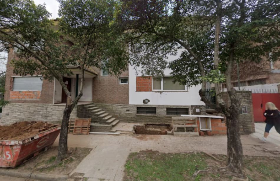 La casa donde se filmó "El Eternauta". Foto Google Maps