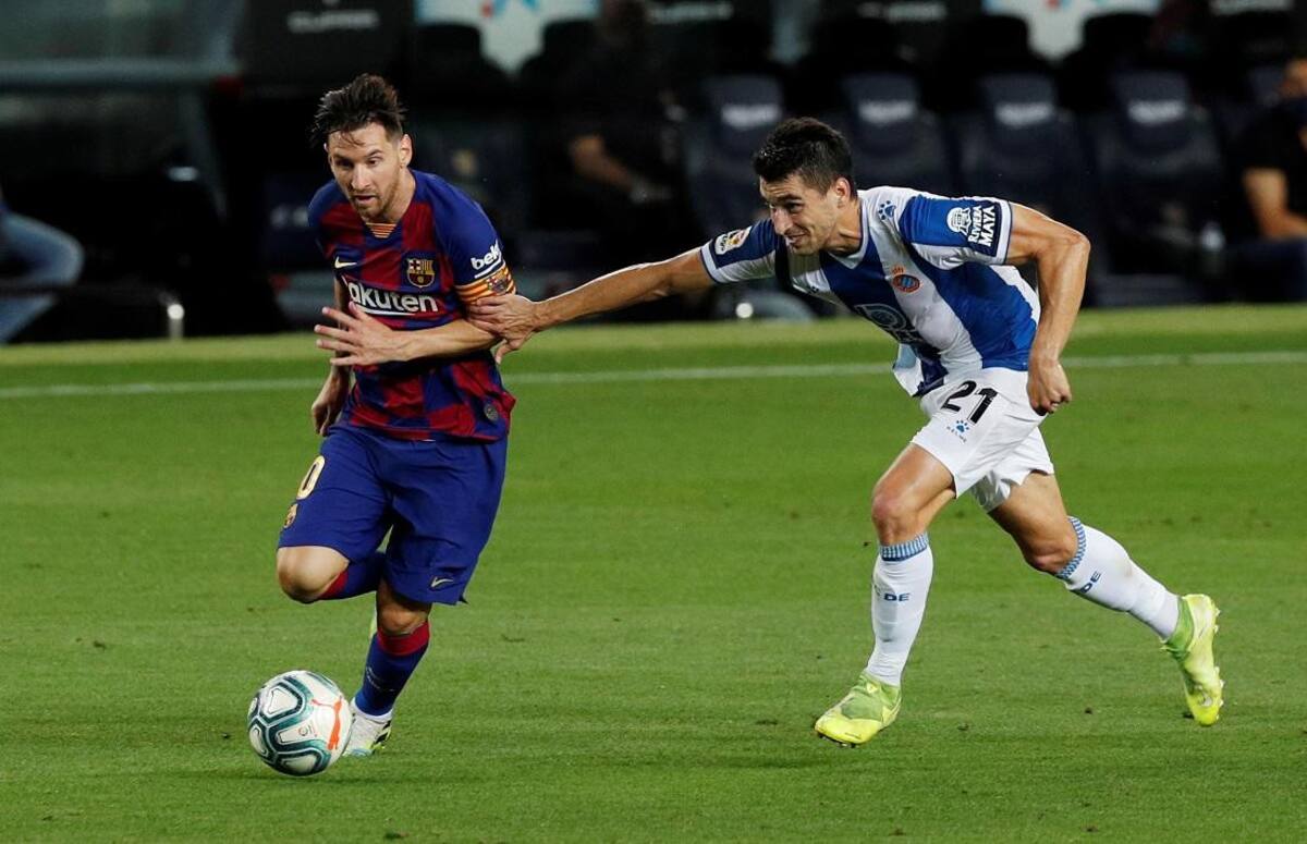 Lionel Messi, Barcelona, Españyol, Fútbol de España, La Liga, Reuters