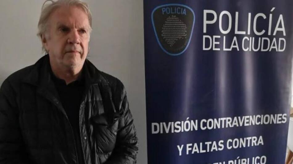 Detención de Alberto Ferriols.