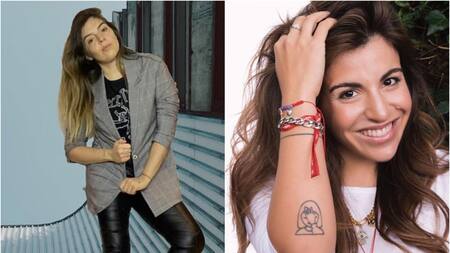 Dalma y Gianinna Maradona. Fotos: Instagram.