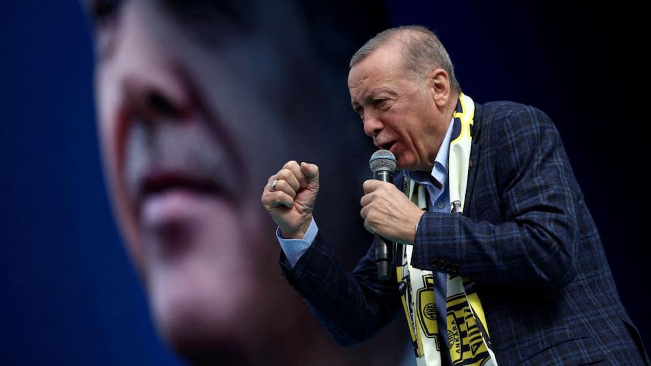 El presidente turco Erdogan. Foto: Reuters