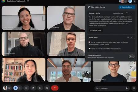 Nueva función para videollamadas de Google Meet. Foto: Google.