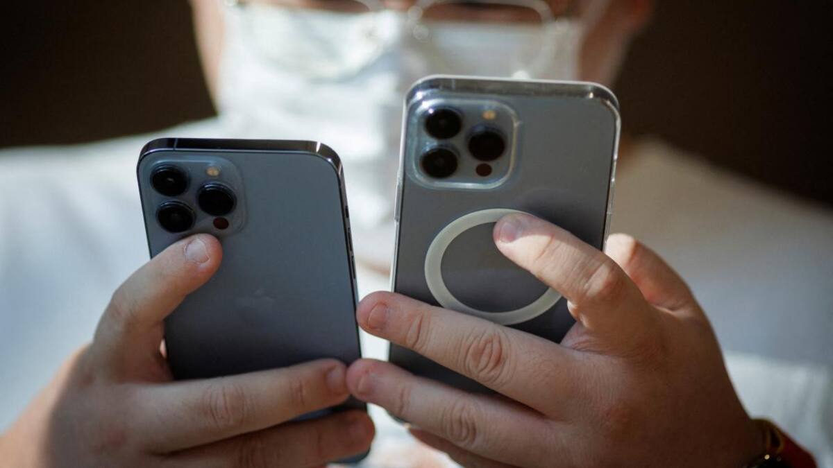 iPhone, celulares. Foto: REUTERS