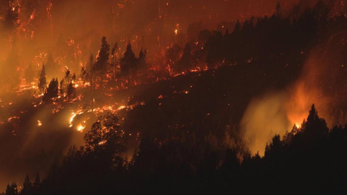 Incendios en Chubut