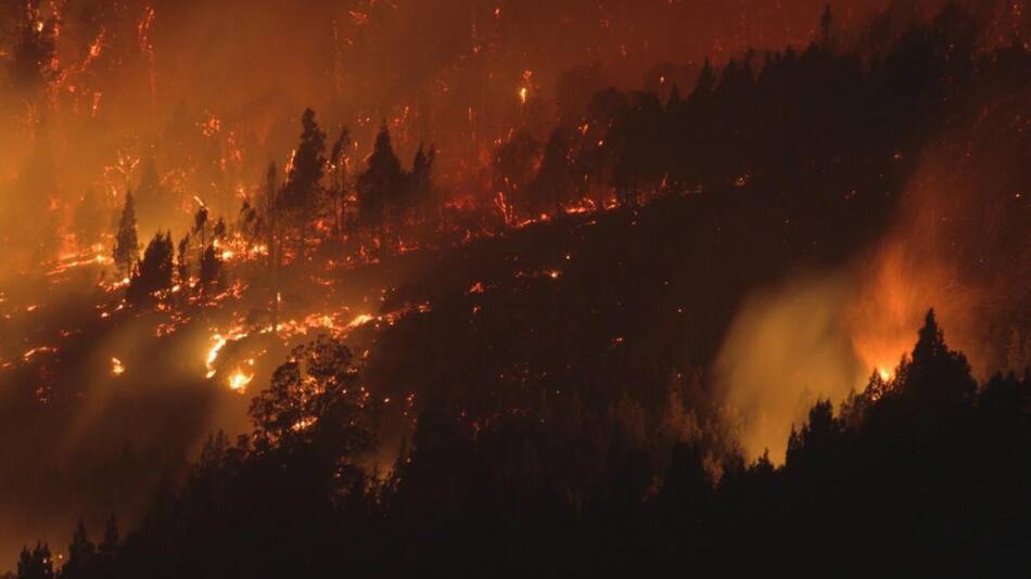 Incendios en Chubut