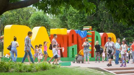 Parque de Navidad. Fuente: Ciudad de Buenos Aires