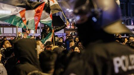 Marcha propalestina. Foto: archivo EFE