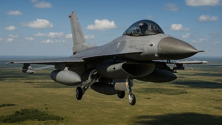 Entrenamiento estilo Top Gun: así se preparan los pilotos argentinos para dominar los F‑16