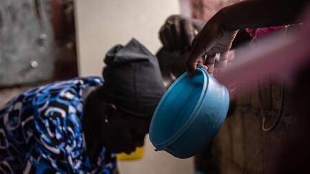 Inseguridad alimentaria. Foto: EFE
